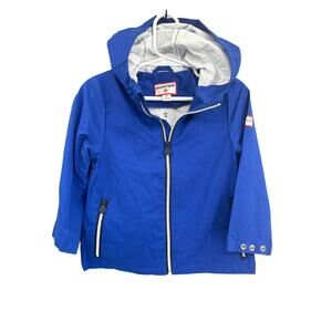 Hunter Wind Breaker Hoodie Rain Blue Jacket Kids Toddler 2T